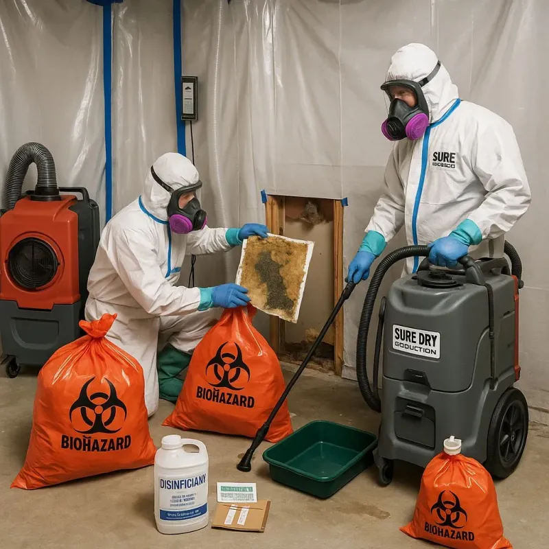 Contaminated Water Handling Protocols process in Sheridan County, KS